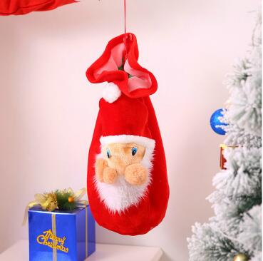 圣诞节用品-圣诞礼物袋 圆背包