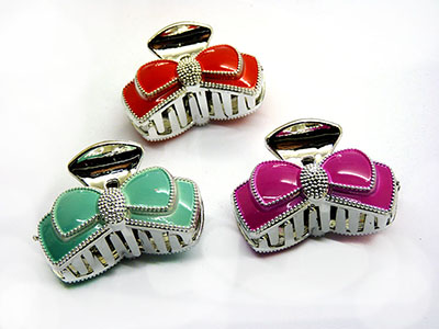 特价欧美女士6*4cm彩色多样扎头发盘发洗澡发夹爪夹