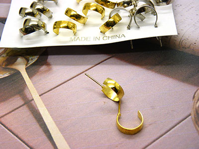 全网最低价批发欧美不锈钢耳钉耳圈