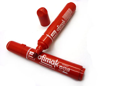 买贵10倍退款油性签字笔 方头工业记号油漆笔 定制速干记号笔