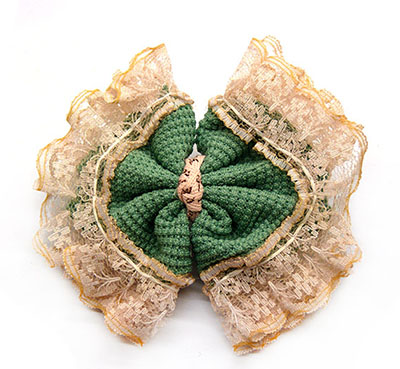 厂家直销发饰头饰 欧美正品蕾丝 蝴蝶结 发夹边夹鸭嘴夹压夹