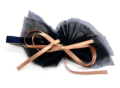 厂家直销 蕾丝蝴蝶结  压夹