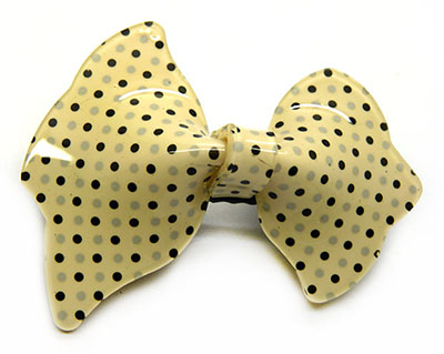 亚克力发夹蝴蝶结压夹批发 两元店头饰发饰批发