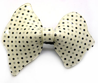 亚克力发夹蝴蝶结压夹批发 两元店头饰发饰批发