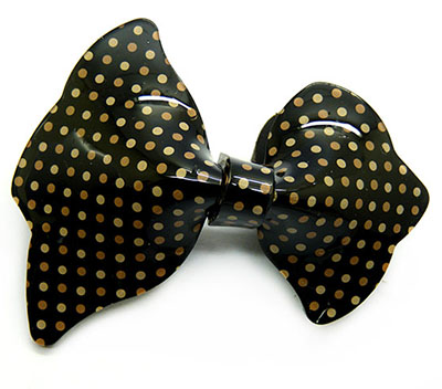 亚克力发夹蝴蝶结压夹批发 两元店头饰发饰批发