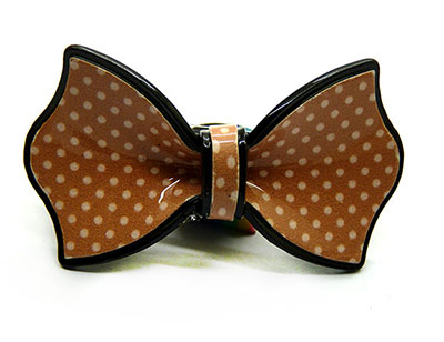 亚克力发夹蝴蝶结压夹批发 两元店头饰发饰批发