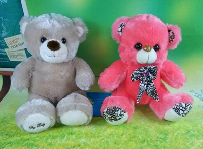 小兔布娃娃公仔兔子 泰迪熊公仔毛绒玩具 可爱熊生日礼物 -精品毛绒玩具