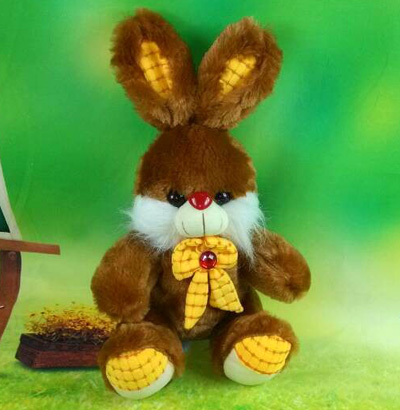 小兔布娃娃公仔兔子 泰迪熊公仔毛绒玩具 可爱熊生日礼物 -精品毛绒玩具