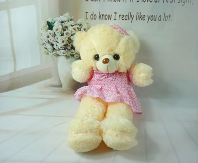 可爱泰迪熊抱枕布娃娃毛绒玩具 公仔抱抱熊送女朋友玩偶 -抱心熊-2号