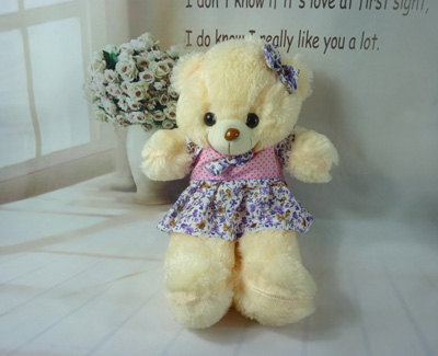 可爱泰迪熊抱枕布娃娃毛绒玩具 公仔抱抱熊送女朋友玩偶 -抱心熊-2号