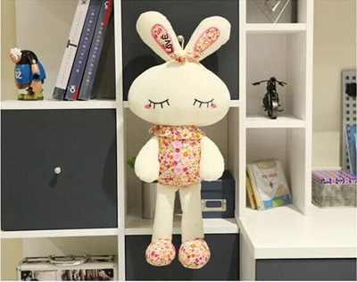 可爱流氓兔兔美人兔LOVE兔公仔兔子毛绒玩具 女友生日礼物 -美人兔1号-49号