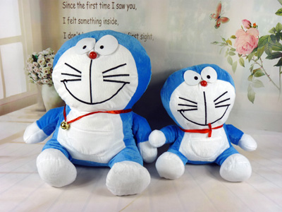 正品多啦a梦机器猫 毛绒公仔儿童玩具娃娃玩偶叮当猫 -叮当猫2号-58号