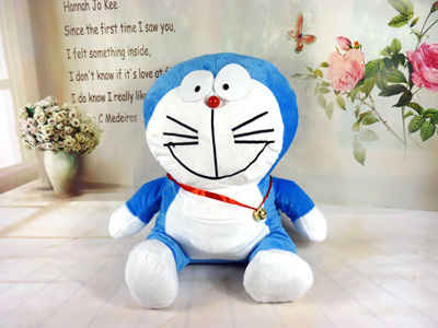 正品多啦a梦机器猫 毛绒公仔儿童玩具娃娃玩偶叮当猫 -叮当猫3号-59号