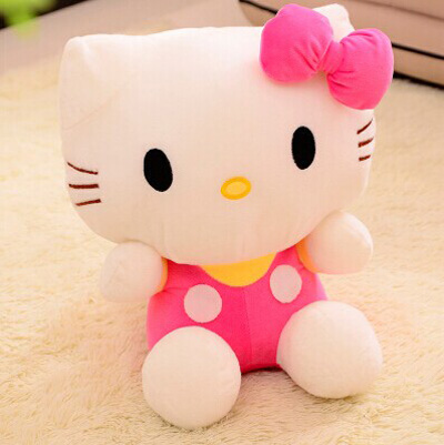 正版哈喽kt猫娃娃凯蒂猫公仔kt猫毛绒玩具 女孩可爱礼物 -KT猫3号-62号