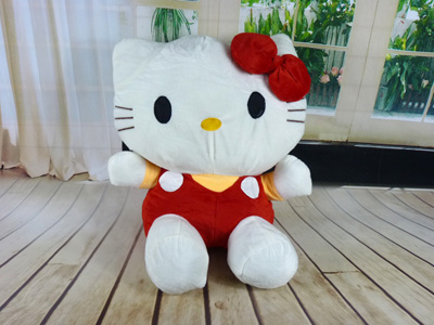 正版哈喽kt猫娃娃凯蒂猫公仔kt猫毛绒玩具 女孩可爱礼物 -KT猫3号-62号
