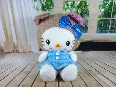 卡通kt猫公仔毛绒玩具情侣饼干kt猫压床娃娃七夕情人-饼干KTM猫3号-77号
