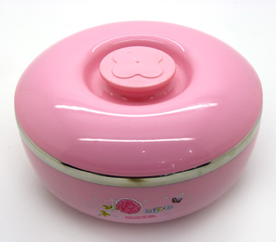 不锈钢彩碗泡面碗双层隔热碗 -9903不锈钢碗	