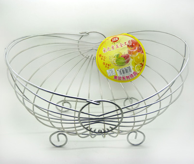  创意时尚 水果盘不锈钢 欧式水果盘 -0018果篮	 