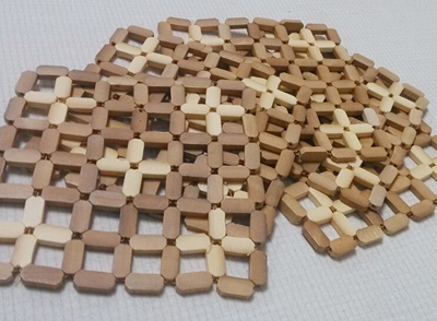 31cm*22cm买贵退款圆形方形餐垫盘垫隔热垫 创意竹制碗垫茶杯垫 防烫锅垫餐桌垫