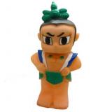 韩版大号儿童洗澡搪胶皮响玩具捏捏叫发声公仔-百款混搭